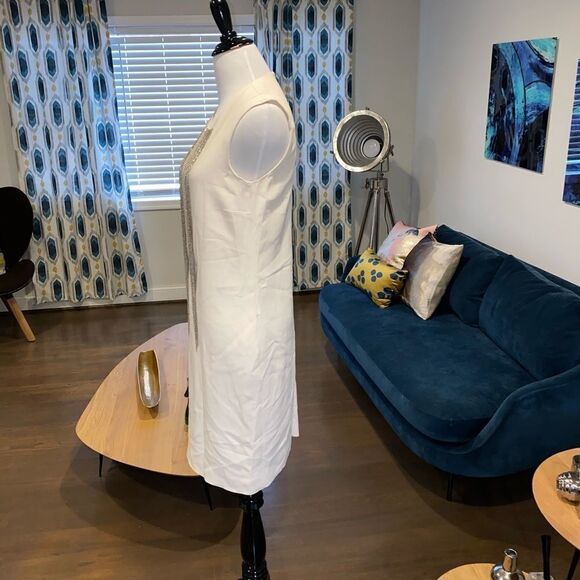 Stella McCartney  Shift Dress w/Chain Inset - Picture 6 of 8